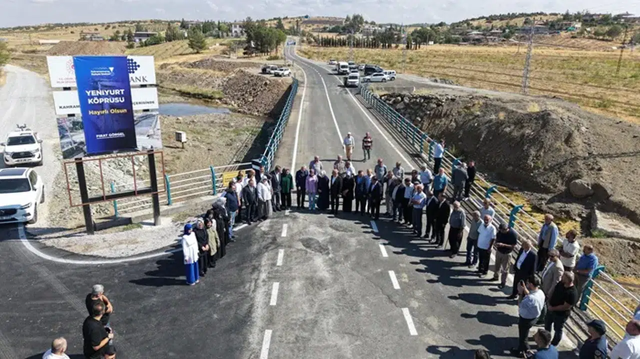 Yeniyurt’ta 53 Metrelik Köprü Hizmete Girdi