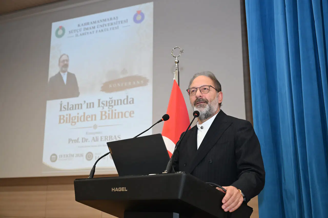 Ali Erbaş’tan KSÜ’de Bilgi ve Bilinç Üzerine Konferans