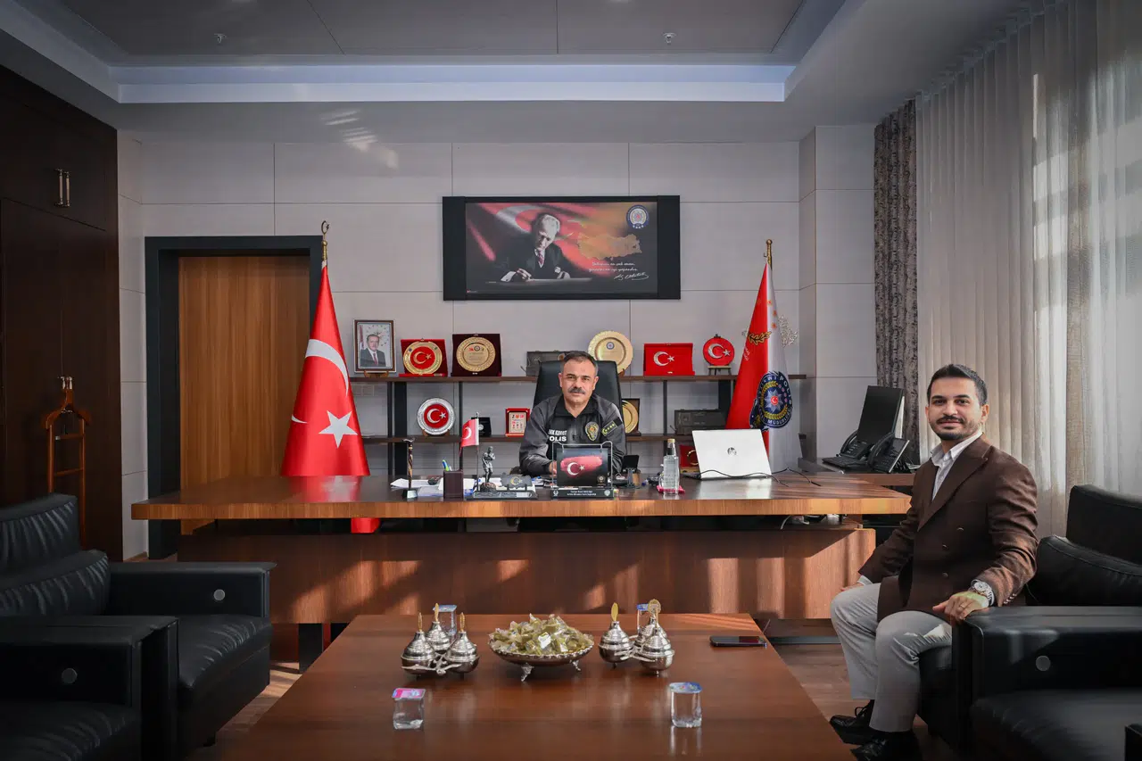 Mehmet Han Çolak’tan İl Emniyet Müdürüne Ziyaret