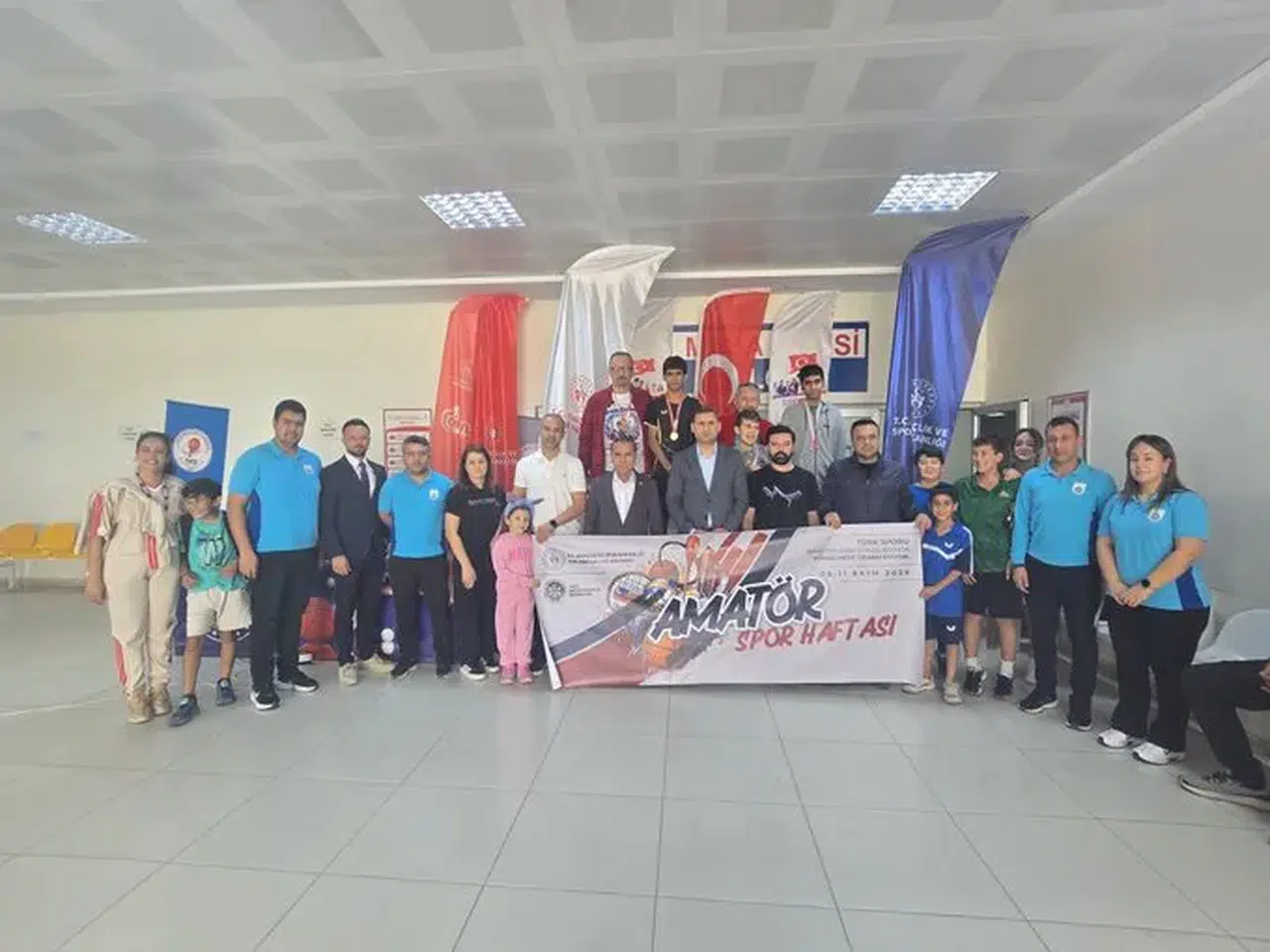Amatör Spor Haftası’nda masa tenisi heyecanı bitti