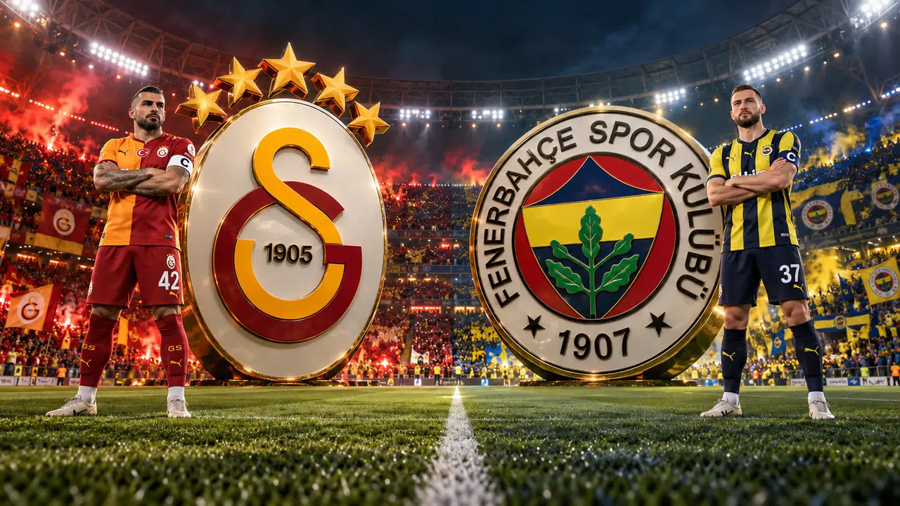 Galatasaray-Fenerbahçe derbisinde ilk 11'ler belli oldu