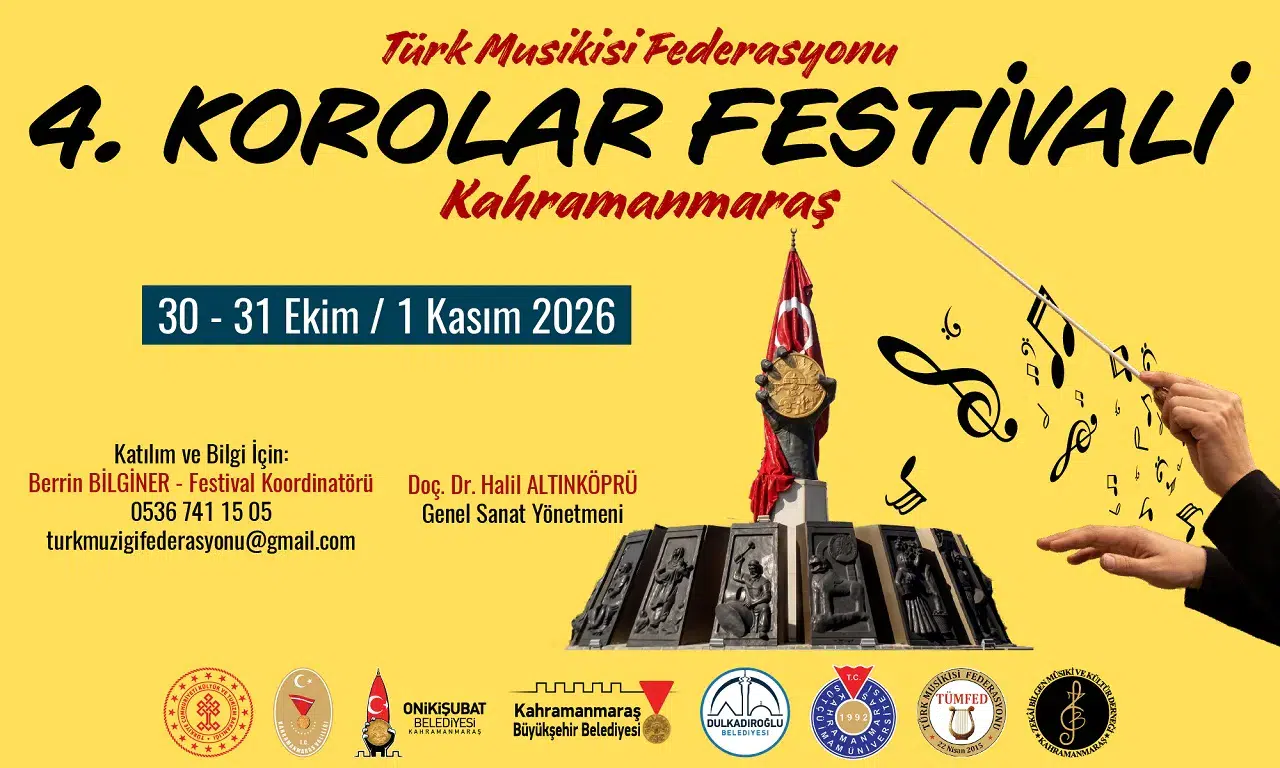Kahramanmaraş'ta 29 Ekim'de festival başlıyor