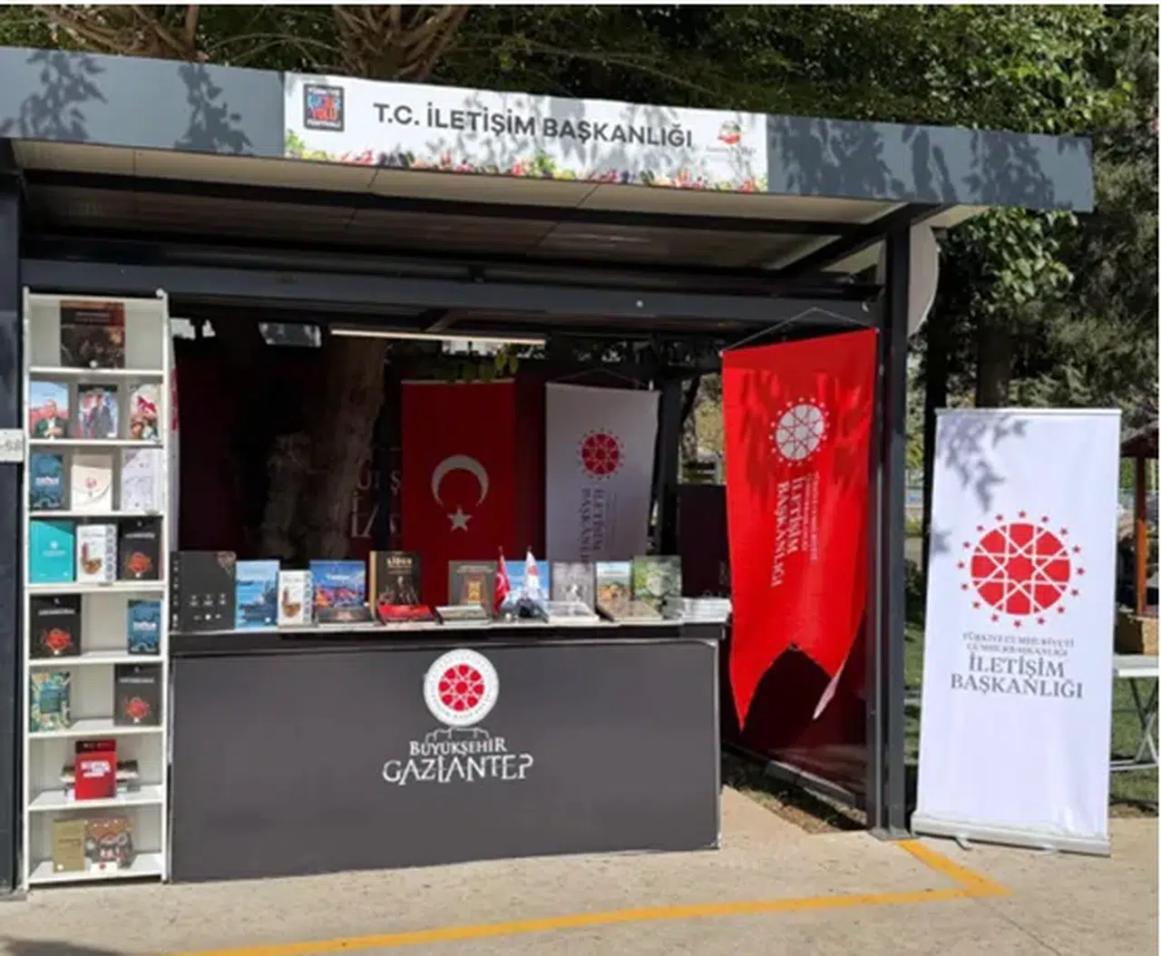 Gaziantep Kültür Yolu’nda İletişim Başkanlığı Standı Açıldı