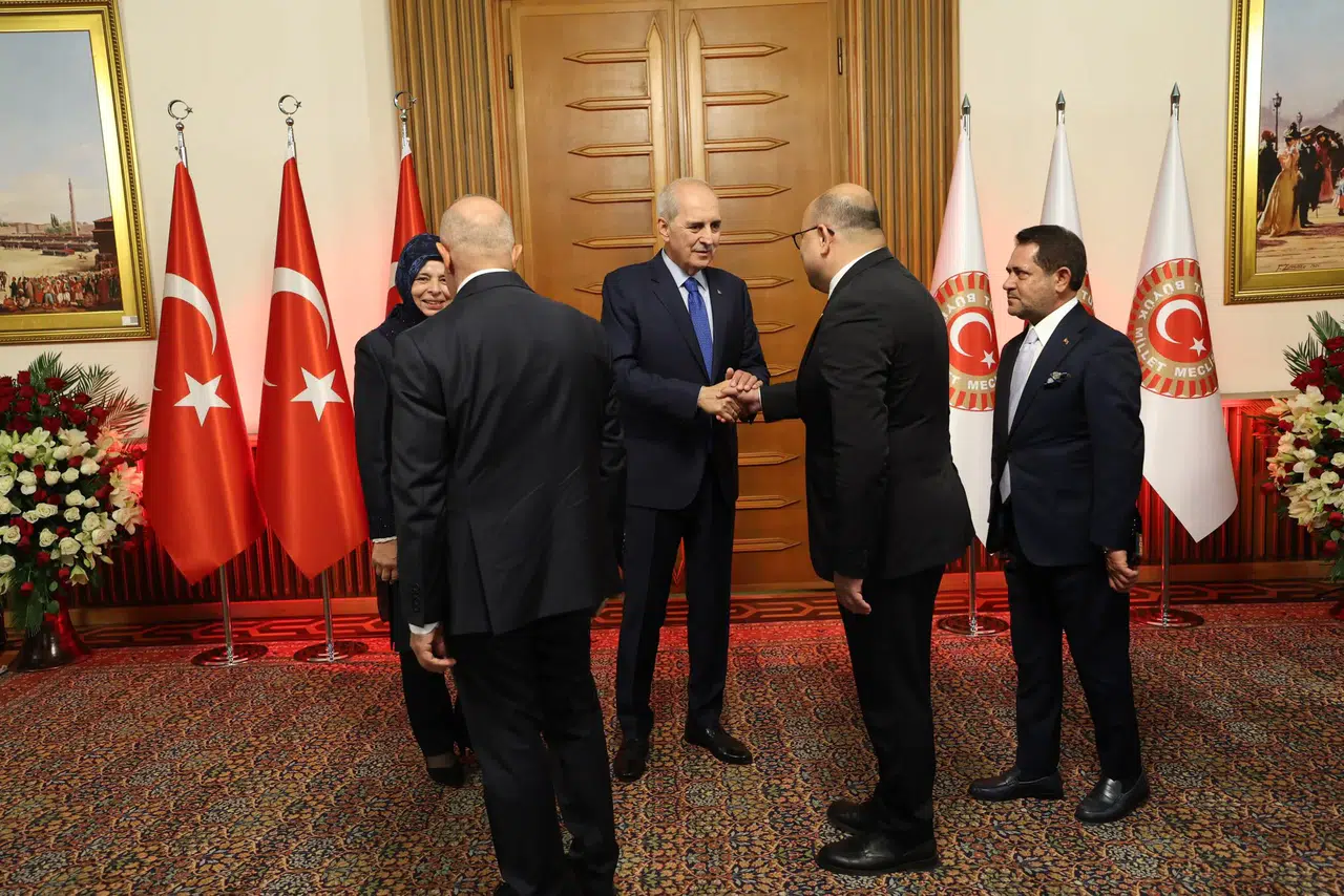 Prof. Dr. Şahin, TBMM Açılış Resepsiyonuna Katıldı