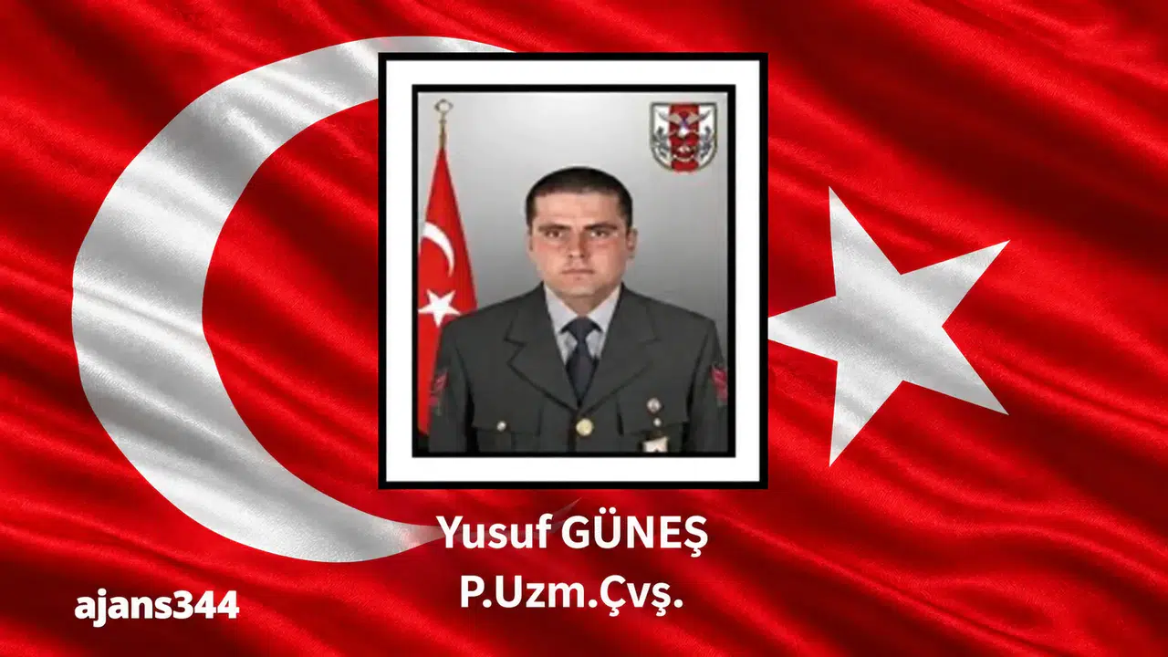 Kahramanmaraşlı Piyade Uzman Çavuş Yusuf Güneş Şehit Oldu