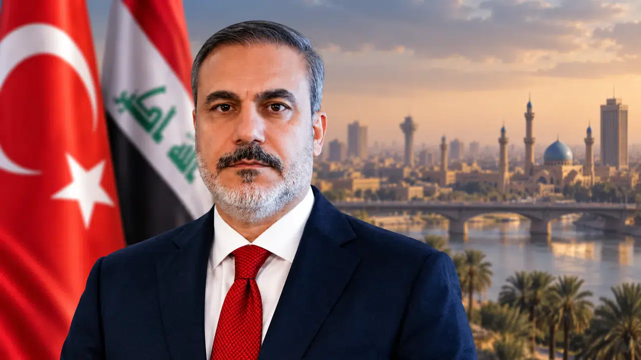 Hakan Fidan’dan Bağdat’ta Filistin ve barış mesajı