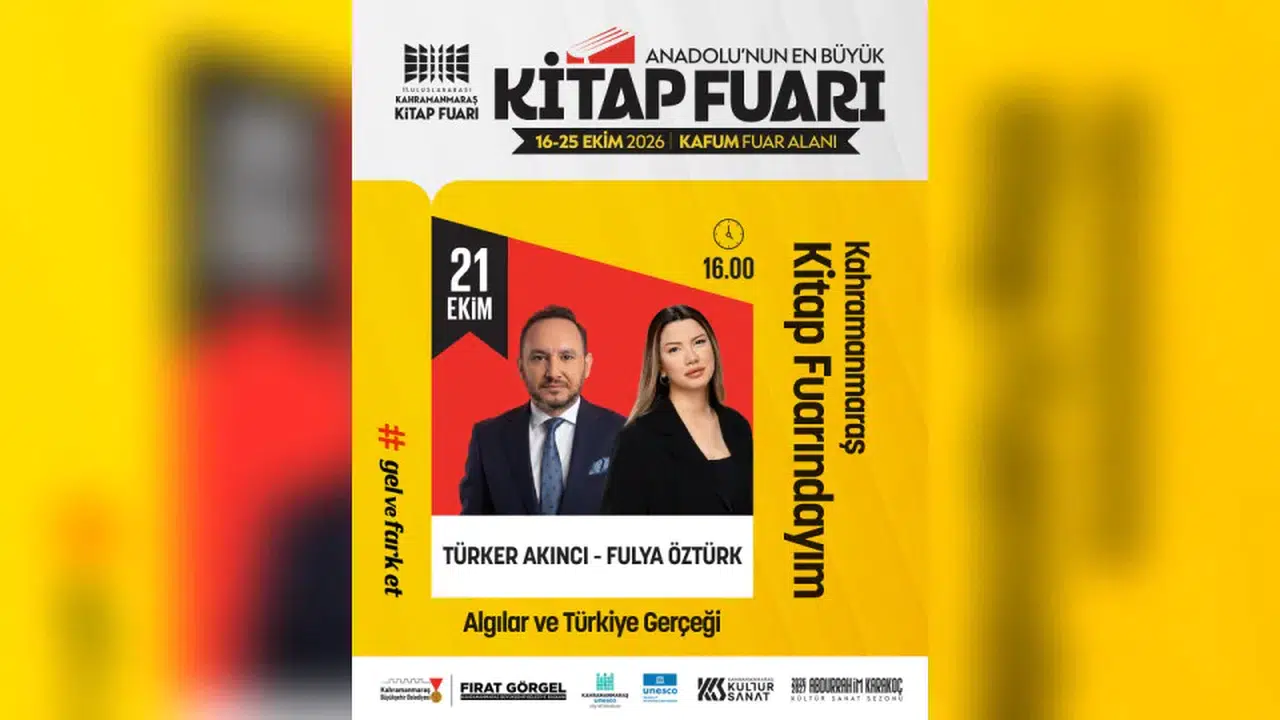 Fulya Öztürk ve Türker Akıncı Kahramanmaraş'a geliyor!