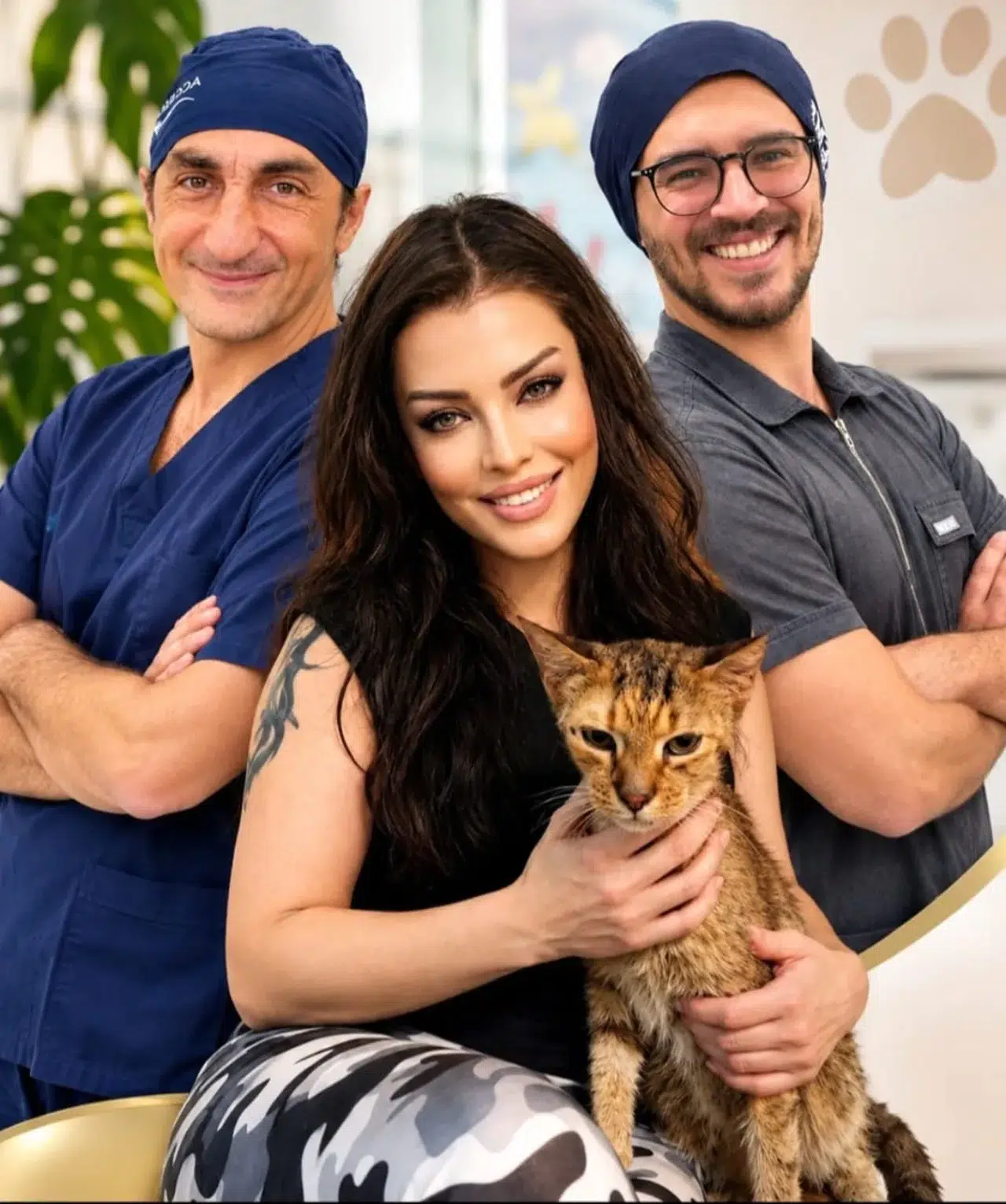 Serap Acar, Yaralı Kedi Nazlı İçin Uzmanlarla Harekete Geçti