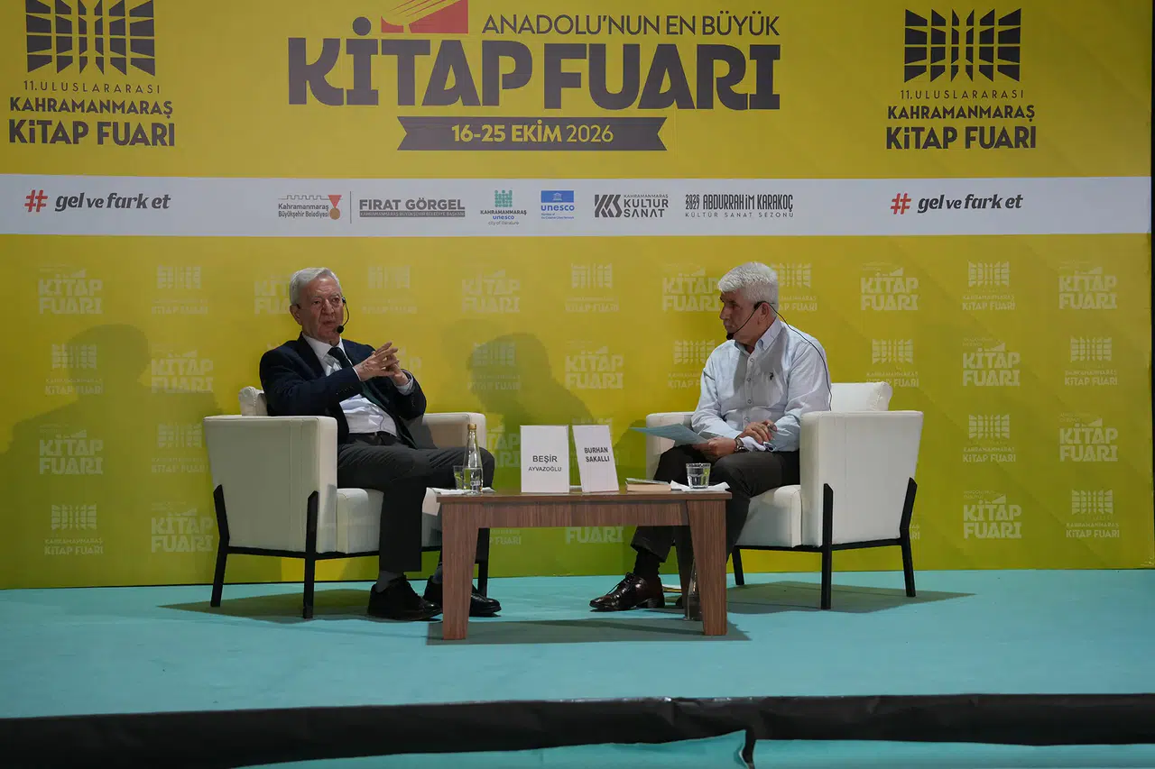 Beşir Ayvazoğlu, Kitap Fuarı’nda Yazarlığı Anlattı