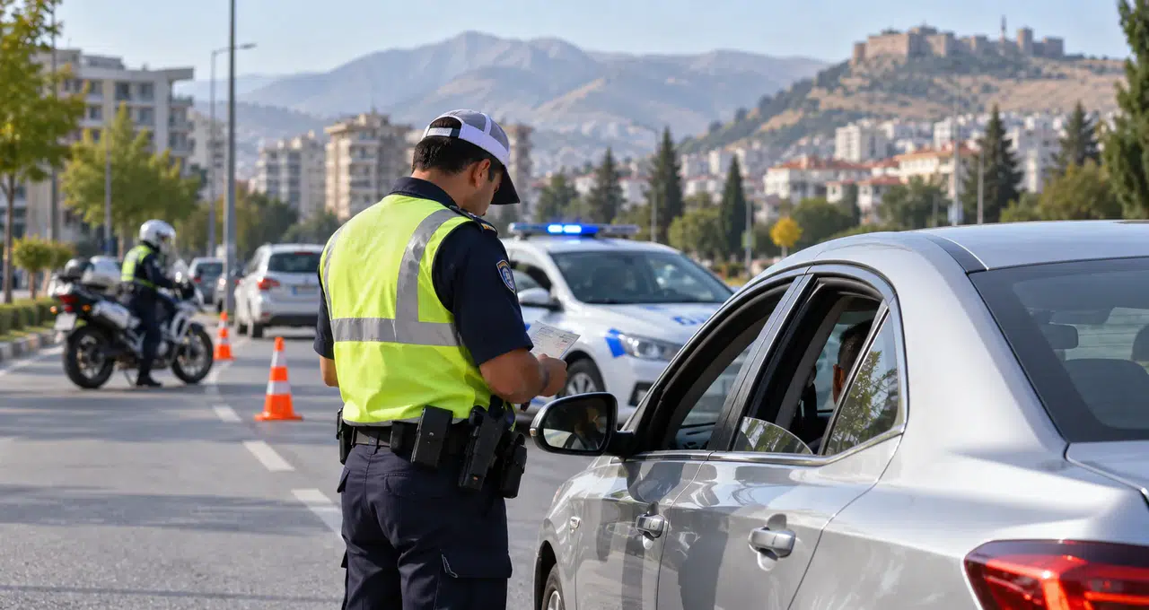 Kahramanmaraş’ta trafik denetimi: 4 bin 944 işlem
