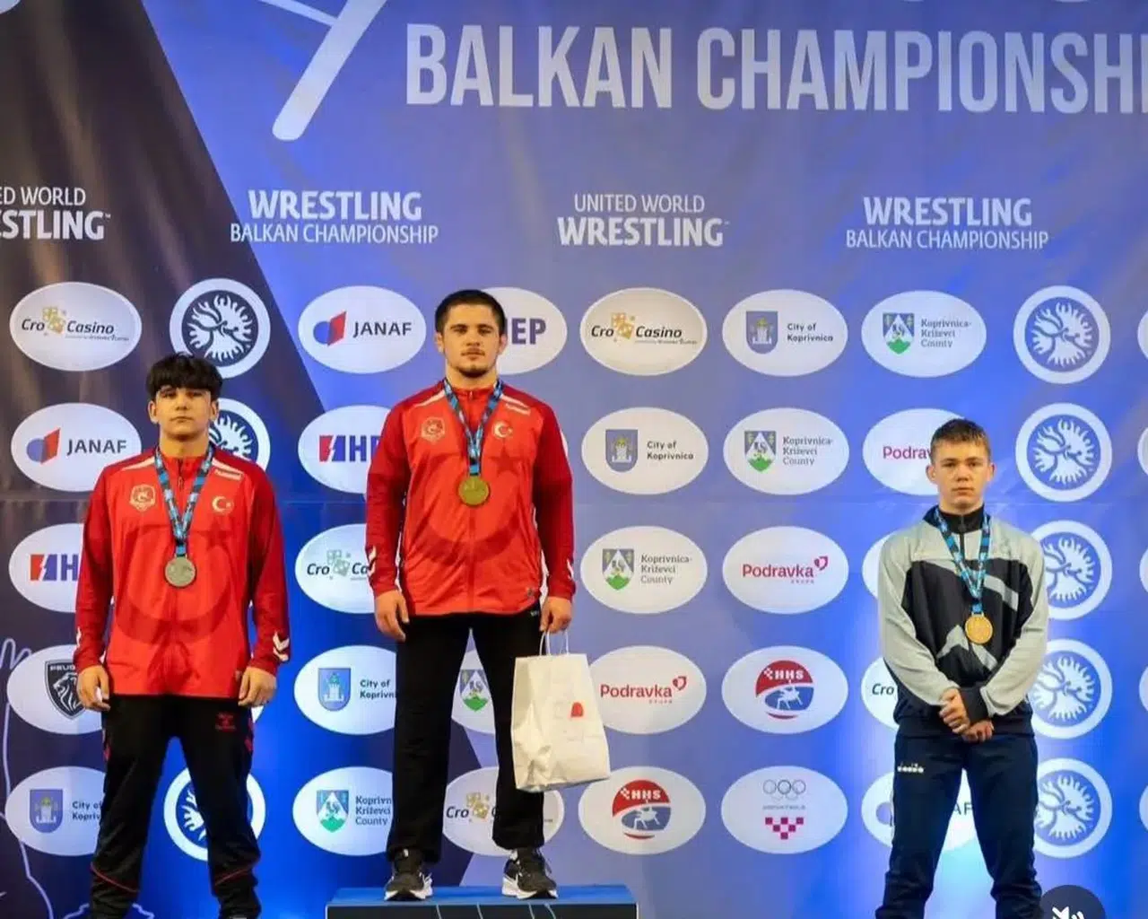 Göksunlu Bilal İnce, U20 Balkan Şampiyonası’nda Altın Madalya Kazandı