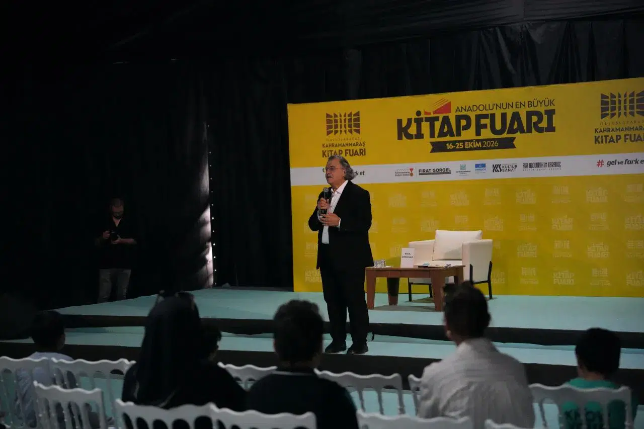 Erol Erdoğan Kahramanmaraş'ta okurlarla buluştu