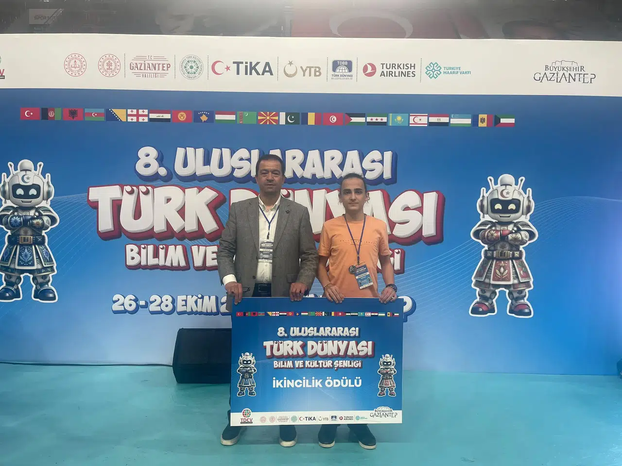 Kahramanmaraşlı Öğrenciden Deprem Projesiyle İkincilik