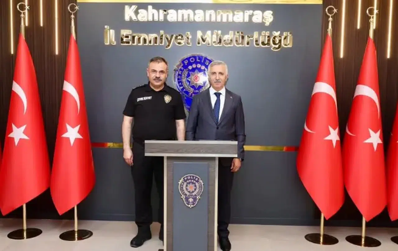 Vali Ünlüer’den Emniyet Müdürü Kalaycı’ya Ziyaret