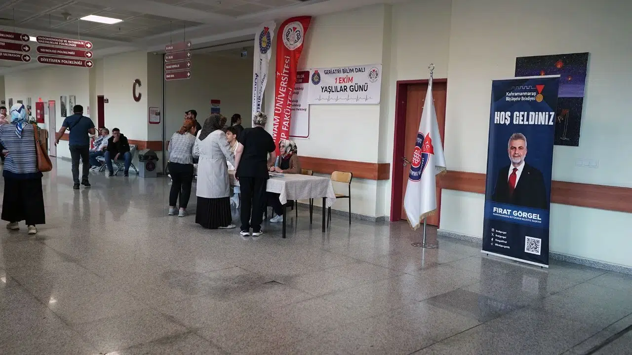 Kahramanmaraş'ta Yaşlılar Günü'nde Kapsamlı Sağlık Taraması Yapıldı