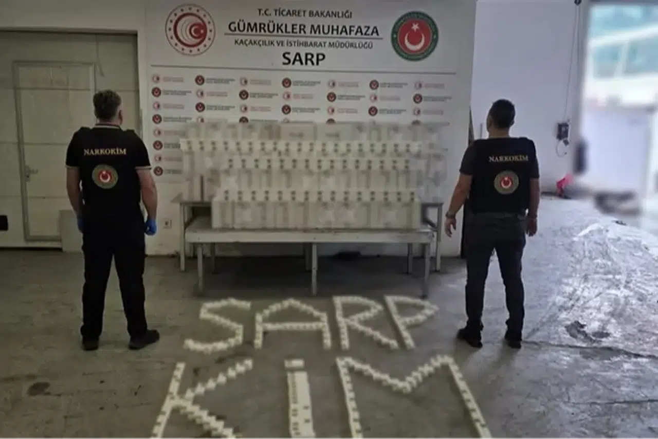 Gümrük kapılarında uyuşturucu operasyonu!
