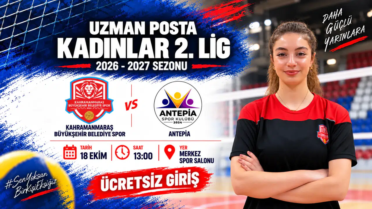 Kahramanmaraş'ın Sultanları Antepia'yı Ağırlıyor