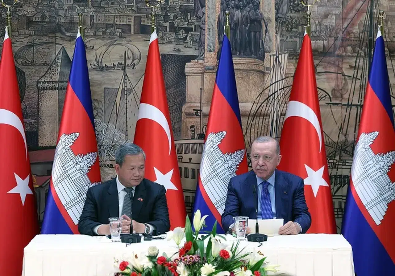 Erdoğan Ve Hun Manet İstanbul’da İş Birliğini Görüştü