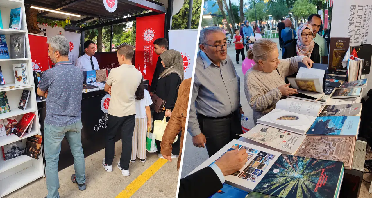Gaziantep festivalinde CİMER vatandaşlarla buluştu