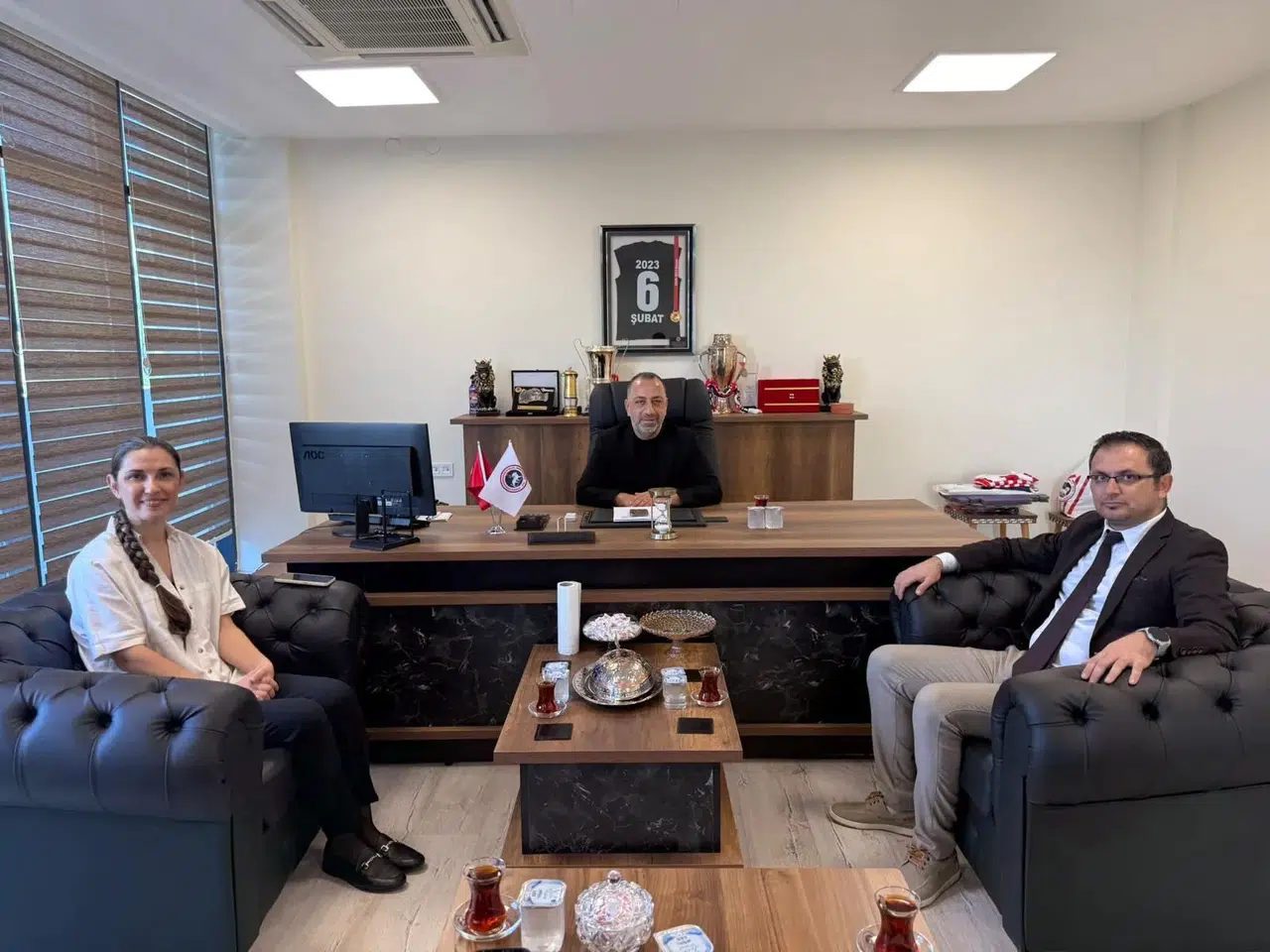 Özel Doğa Koleji Heyetinden Kahramanmaraş İstiklalspor’a Ziyaret