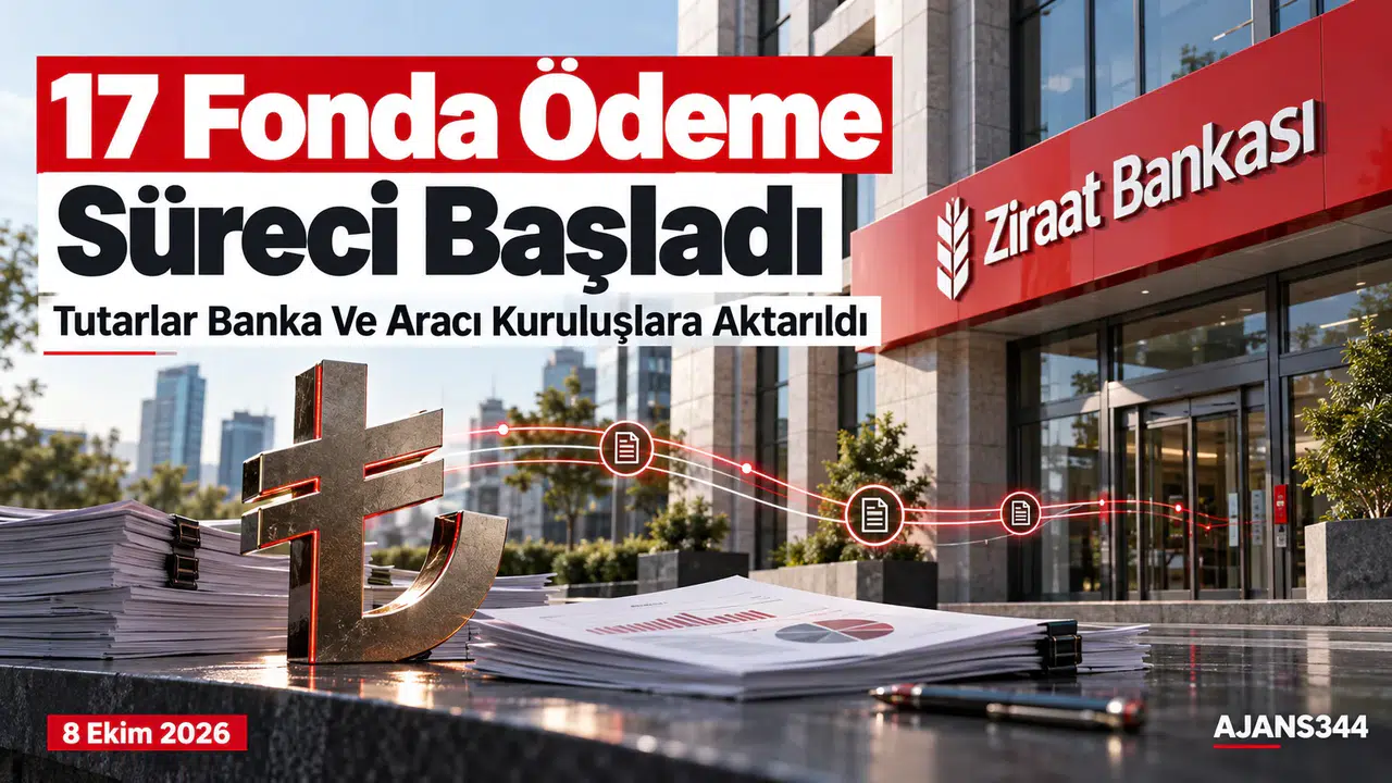 Ziraat Bankası’ndan 17 Fon İçin Ödeme: Tutarlar Aktarıldı