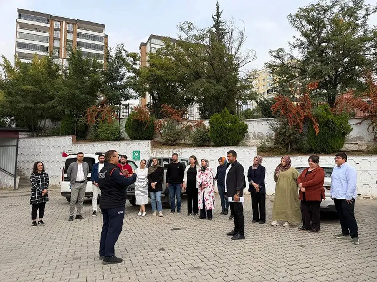 Kahramanmaraş’ta AFAD’dan  Deprem Ve Tahliye Tatbikatı