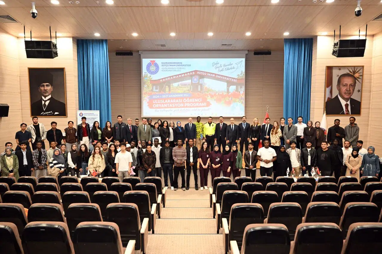KSÜ'de Uluslararası Öğrenciler İçin Oryantasyon Programı!