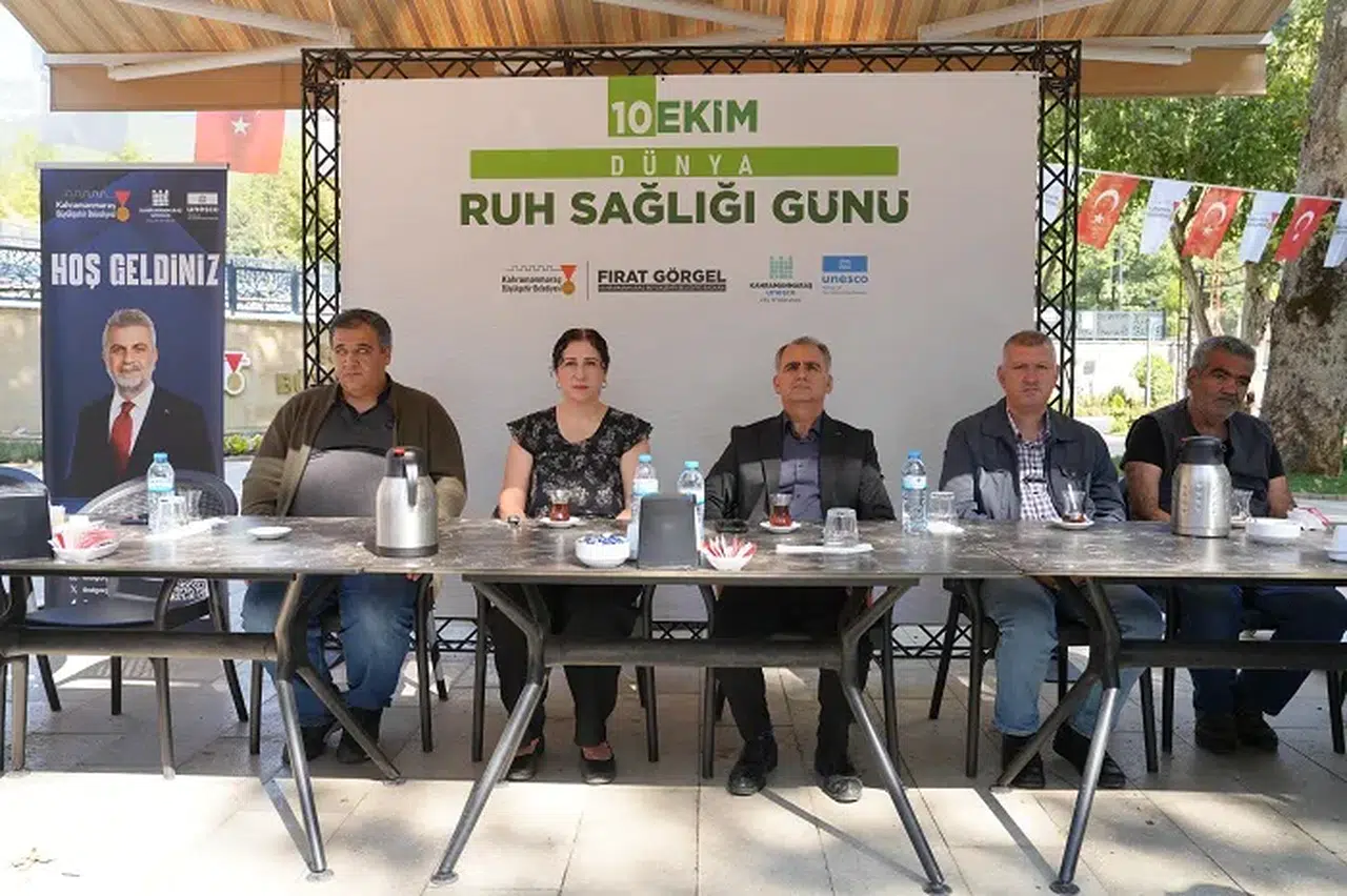 Kahramanmaraş’ta Dünya Ruh Sağlığı Günü İçin Sosyal Buluşma