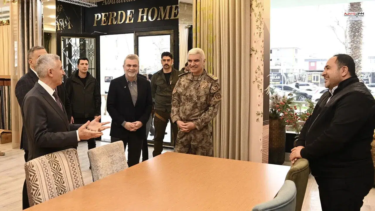 Kahramanmaraş’ta Uzunçarşı esnafına Ramazan ziyareti