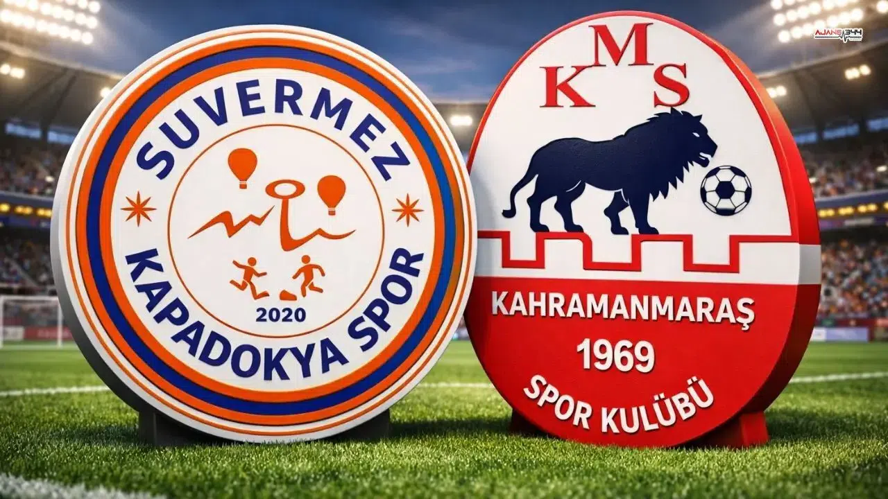 Suvermez Kapadokya Spor Kahramanmaraşspor İlk 11'ler Belli Oldu