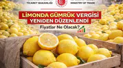 Limon İthalatında Vergi Kararı Değişti! Fiyatlar Ne Olacak?