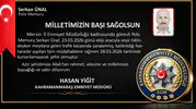 Kahramanmaraş Emniyetinden Şehit Mesajı