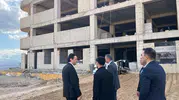 Afşin’de 150 Yataklı Hastane İnşaatı İncelendi