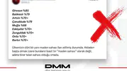 DMM: Maden Saha İddiaları Asılsız Çıktı!