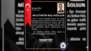 Kahramanmaraş Emniyet Müdürü Yiğit’ten Şehit Polis İçin Taziye Mesajı