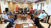 Orman Mühendislerinden Rektör Okumuş’a Ziyaret
