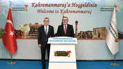 Başkan Görgel, AK Parti MKYK Üyesi Mahir Ünal'ı Ofisinde Karşıladı