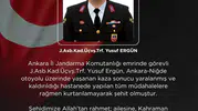 Şehit Yusuf Ergün İçin Bakan Çiftçi'den Mesaj