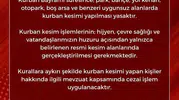 Onikişubat Belediyesi’nden Kurban Bayramı İçin Kesim Uyarısı