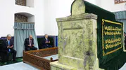 Cumhurbaşkanı Erdoğan, Türkistan'da kültür gezisinde