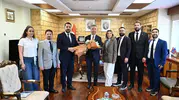 Diş Hekimlerinden Rektör Okumuş’a Hayırlı Olsun Ziyareti