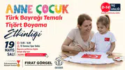 Büyükşehir'den 19 Mayıs'ta tişört boyama etkinliği!