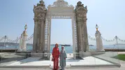 Emine Erdoğan ve Kraliçe Mathilde Dolmabahçe’de Buluştu