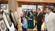 Piazzada Tezhip Sergisi Açıldı