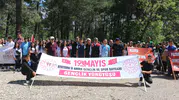 Pazarcık’ta 19 Mayıs Coşkusu Doğa Yürüyüşüyle Başladı
