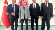 Elbistan Vergi Dairesi Müdürü Bora’dan Başkan Gürbüz’e Ziyaret