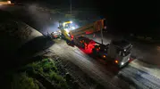 Elmalar Yolu'nda Asfalt Çalışmalarını Sürdürüyor!