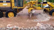 Andırın'da Şiddetli Sağanak Yağış Sele Dönüştü