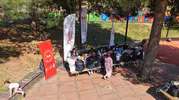 Gençler, Pusula Maraş etkinliğinde kuş evleri boyayarak doğaya katkıda bulundu!
