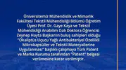 KSÜ’lü Akademisyen ve Öğrenciden Patent Başarısı